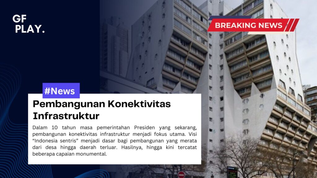 Pembangunan Konektivitas Infrastruktur Pembangunan Konektivitas Infrastruktur
